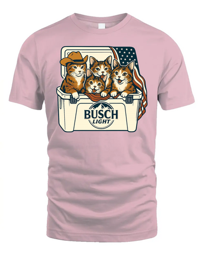 Laperm Patriotic 4Th Of July Funny Beer Cat Cooler