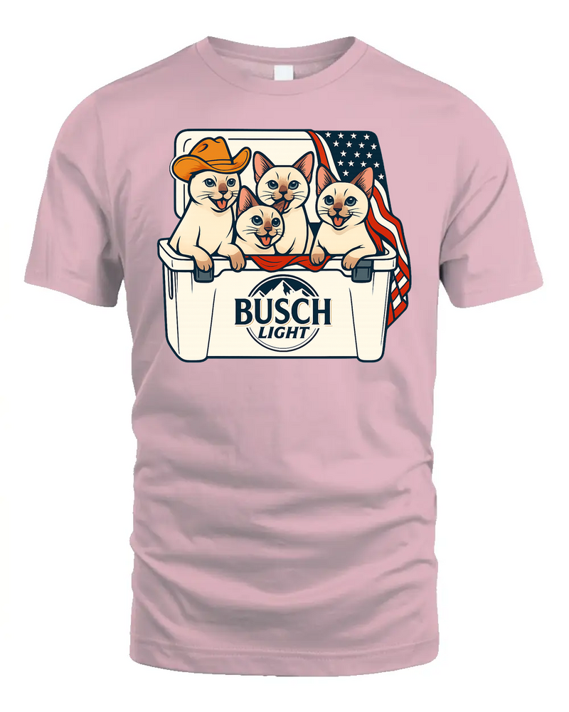 Tonkinese Patriotic 4Th Of July Funny Beer Cat Cooler