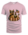 German Shepherd Dog Patriotic Dog Shirt Funny 4Th Of July Floatie Design For Summer Beer Shirt, America Pool Party Shirt, Usa Flag Dog