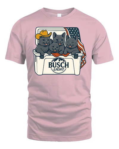 Chartreux Patriotic 4Th Of July Funny Beer Cat Cooler