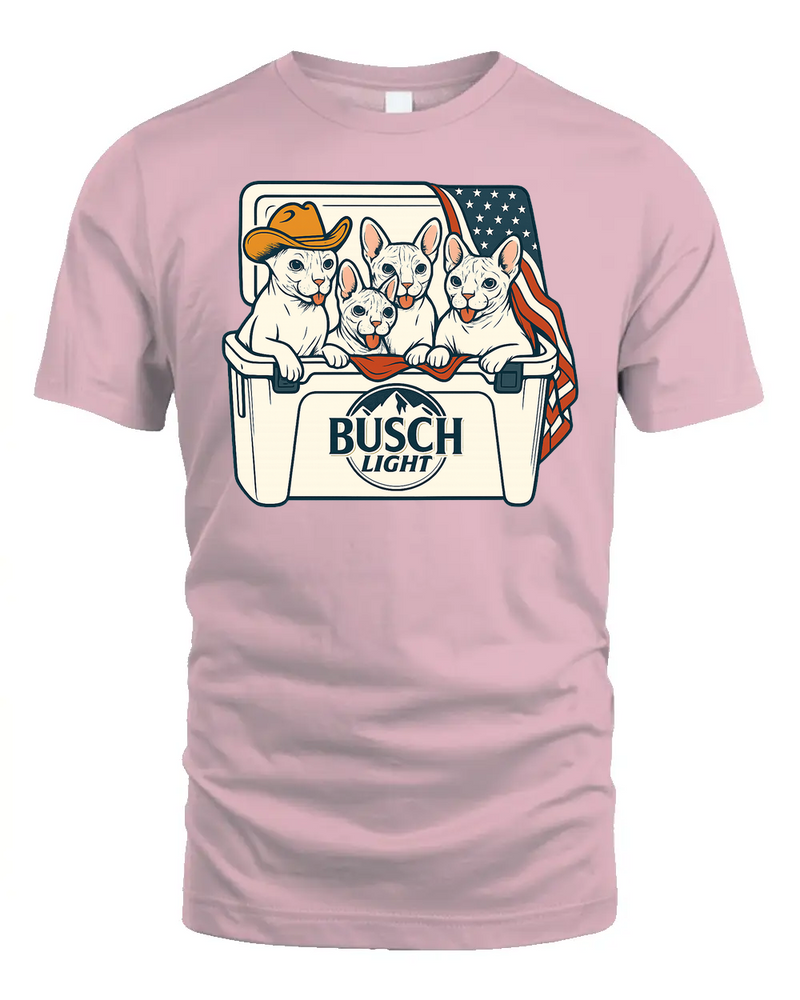 Sphynx Patriotic 4Th Of July Funny Beer Cat Cooler