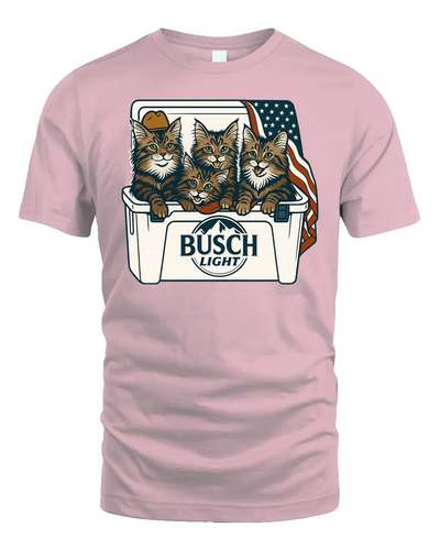 Maine Coon Patriotic 4Th Of July Funny Beer Cat Cooler
