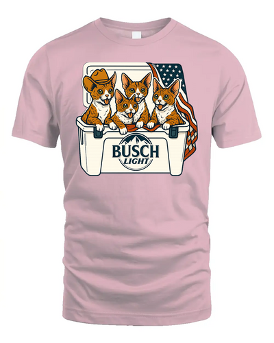 Devon Rex Patriotic 4Th Of July Funny Beer Cat Cooler