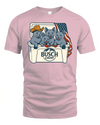 Russian Blue Patriotic 4Th Of July Funny Beer Cat Cooler