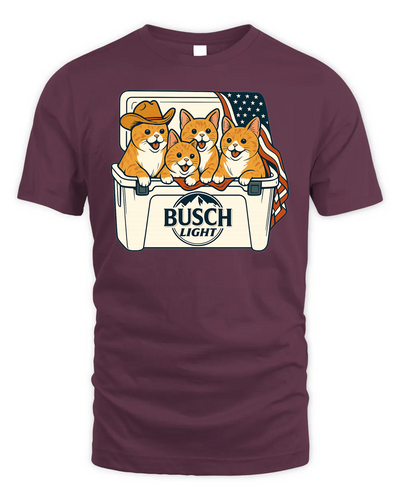 Manx Patriotic 4Th Of July Funny Beer Cat Cooler