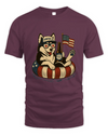 Siberian Husky Patriotic Dog Shirt Funny 4Th Of July Floatie Design For Summer Beer Shirt, America Pool Party Shirt, Usa Flag Dog