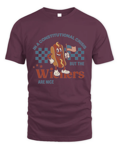 Funny Wiener Shirt, Liberal Patriotic Shirt, Retro Liberal Fourth Of July Shirt, American Fourth Of July Shirt, Anti Maga Trump Protest Tee