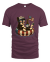 French Bulldog Patriotic Dog Shirt Funny 4Th Of July Floatie Design For Summer Beer Shirt, America Pool Party Shirt, Usa Flag Dog