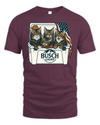 Maine Coon Patriotic 4Th Of July Funny Beer Cat Cooler
