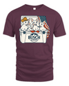 Cornish Rex Cat Patriotic 4Th Of July Funny Beer Cat Cooler