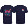 4Th Of July Sissy Shirt, Fourth Of July Kids Shirt, Summer Girl Shirt, 4Th Of July Shirt, Kids 4Th Of July Shirt, Little Sister Shirt, Usa Flag Shirt