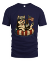 Siberian Husky Patriotic Dog Shirt Funny 4Th Of July Floatie Design For Summer Beer Shirt, America Pool Party Shirt, Usa Flag Dog