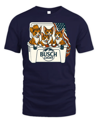 Devon Rex Patriotic 4Th Of July Funny Beer Cat Cooler