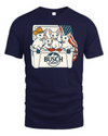 Cornish Rex Cat Patriotic 4Th Of July Funny Beer Cat Cooler