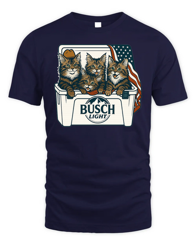 Maine Coon Patriotic 4Th Of July Funny Beer Cat Cooler