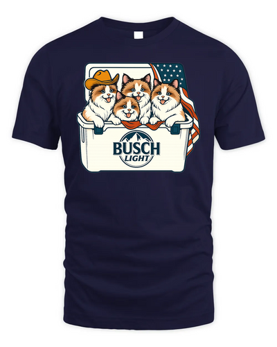 Ragdoll Patriotic 4Th Of July Funny Beer Cat Cooler