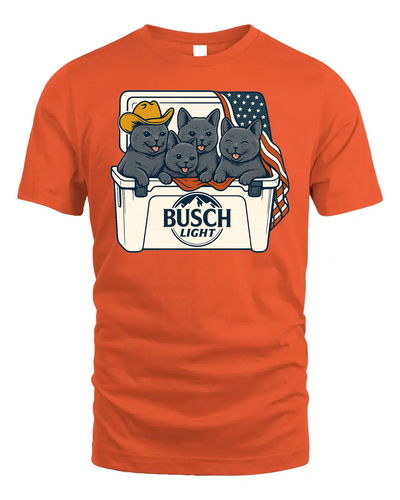 Chartreux Patriotic 4Th Of July Funny Beer Cat Cooler
