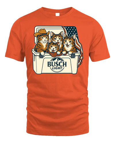 Laperm Patriotic 4Th Of July Funny Beer Cat Cooler