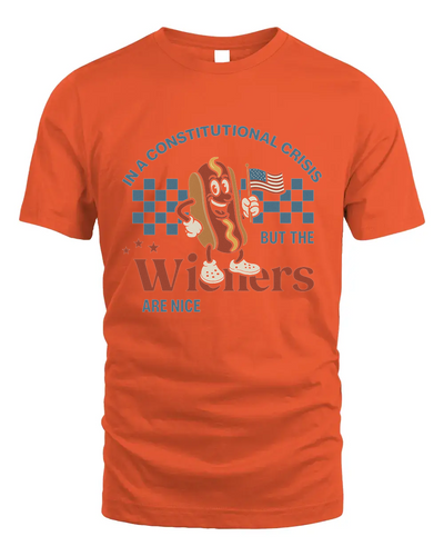 Funny Wiener Shirt, Liberal Patriotic Shirt, Retro Liberal Fourth Of July Shirt, American Fourth Of July Shirt, Anti Maga Trump Protest Tee