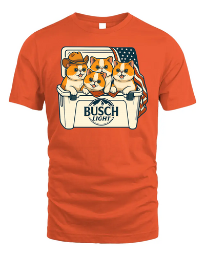 Exotic Shorthair Patriotic 4Th Of July Funny Beer Cat Cooler