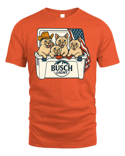 Burmese Patriotic 4Th Of July Funny Beer Cat Cooler