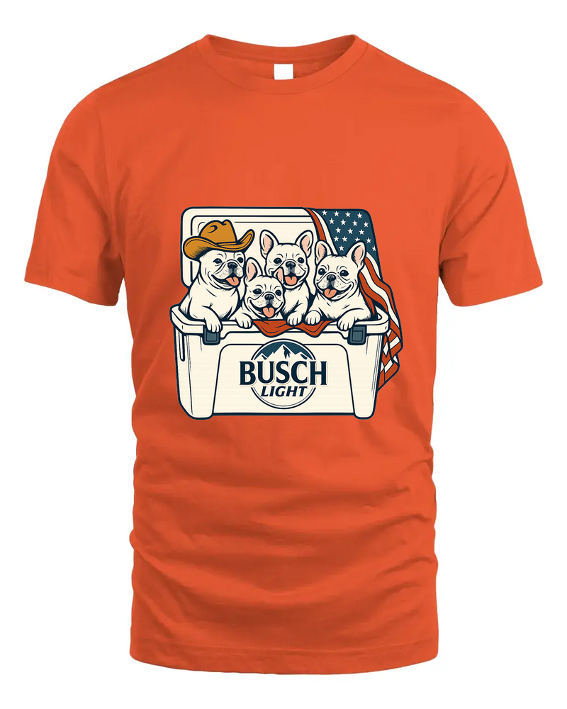 French Bulldog Patriotic 4Th Of July Funny Beer Dog Cooler, Independence Cooler Puppies, Summer 4Th Of Jult Cooler Beer, Dogs In Cooler Shirt