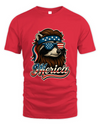 Cool Patriotic Raccoon With Sunglasses Png, Merica 4Th Of July Usa Shirt, American Flag Bandana Feral Animals Shirt, Funny Retro Independence Day Shirt