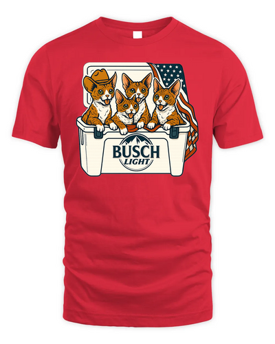 Devon Rex Patriotic 4Th Of July Funny Beer Cat Cooler