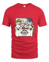 French Bulldog Patriotic 4Th Of July Funny Beer Dog Cooler, Independence Cooler Puppies, Summer 4Th Of Jult Cooler Beer, Dogs In Cooler Shirt