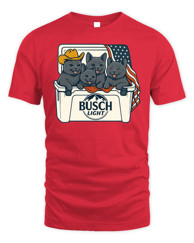 Chartreux Patriotic 4Th Of July Funny Beer Cat Cooler