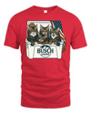 Maine Coon Patriotic 4Th Of July Funny Beer Cat Cooler