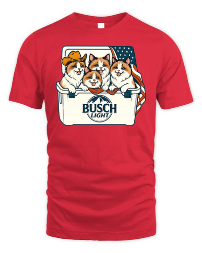 Ragdoll Patriotic 4Th Of July Funny Beer Cat Cooler