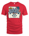 Russian Blue Patriotic 4Th Of July Funny Beer Cat Cooler
