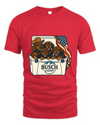 Dachshund Patriotic 4Th Of July Funny Beer Dog Cooler, Independence Cooler Puppies, Summer 4Th Of Jult Cooler Beer, Dogs In Cooler Shirt