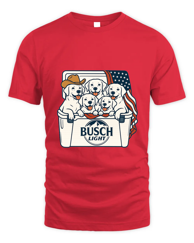Labrador Retriever Patriotic 4Th Of July Funny Beer Dog Cooler, Independence Cooler Puppies, Summer 4Th Of Jult Cooler Beer, Dogs In Cooler Shirt