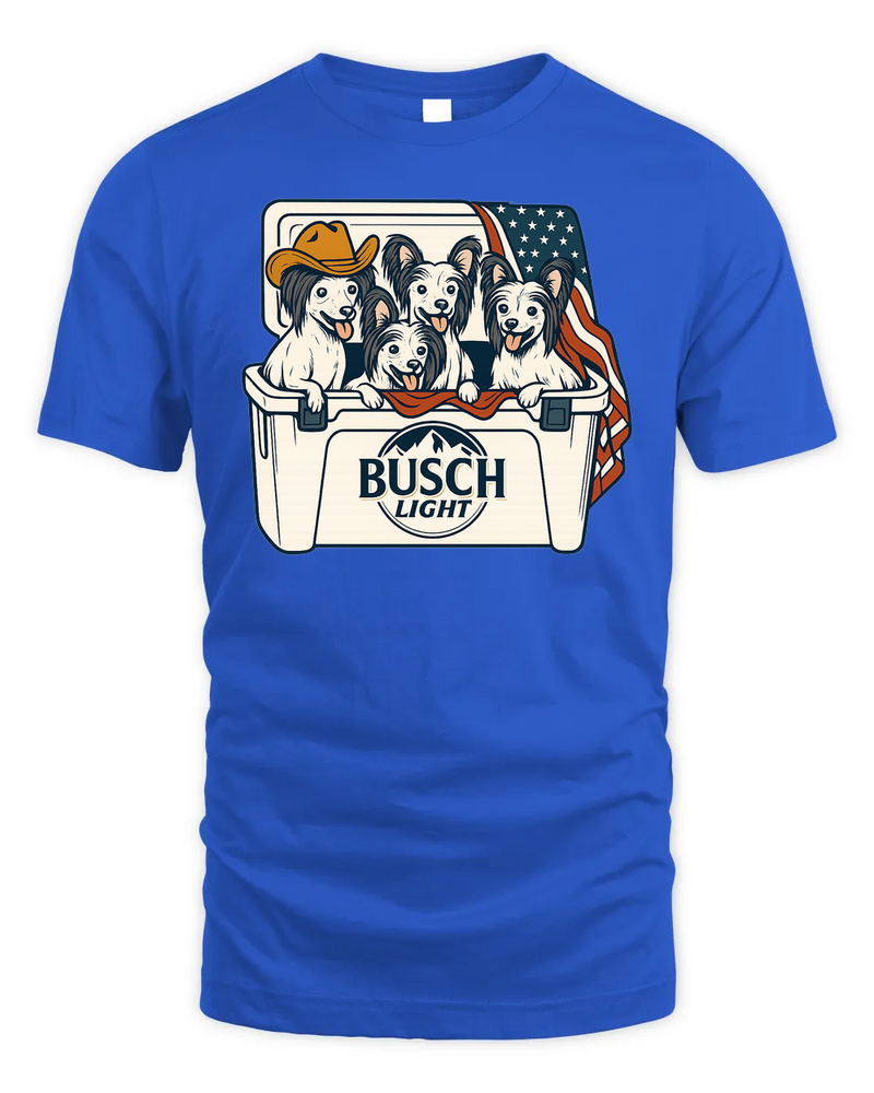 Chinese Crested Patriotic 4Th Of July Funny Beer Dog Cooler