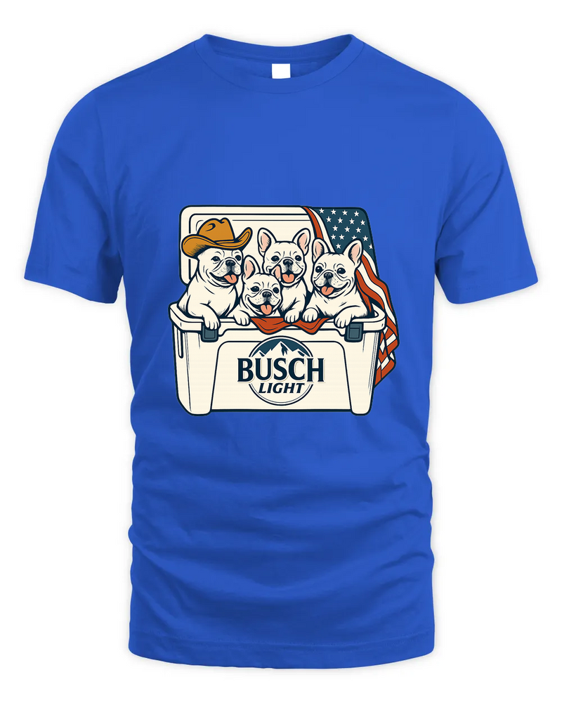 French Bulldog Patriotic 4Th Of July Funny Beer Dog Cooler, Independence Cooler Puppies, Summer 4Th Of Jult Cooler Beer, Dogs In Cooler Shirt
