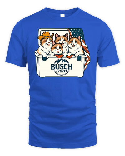 Ragdoll Patriotic 4Th Of July Funny Beer Cat Cooler