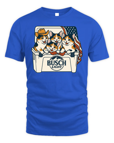 Japanese Bobtail Patriotic 4Th Of July Funny Beer Cat Cooler