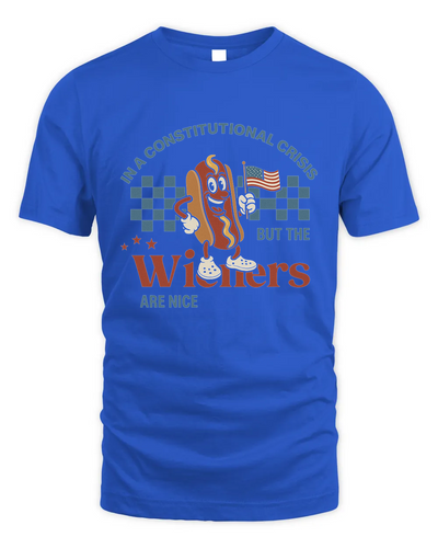 Funny Wiener Shirt, Liberal Patriotic Shirt, Retro Liberal Fourth Of July Shirt, American Fourth Of July Shirt, Anti Maga Trump Protest Tee