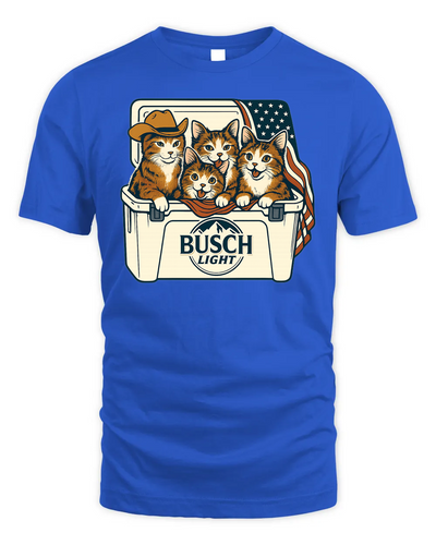 Laperm Patriotic 4Th Of July Funny Beer Cat Cooler