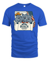 Russian Blue Patriotic 4Th Of July Funny Beer Cat Cooler