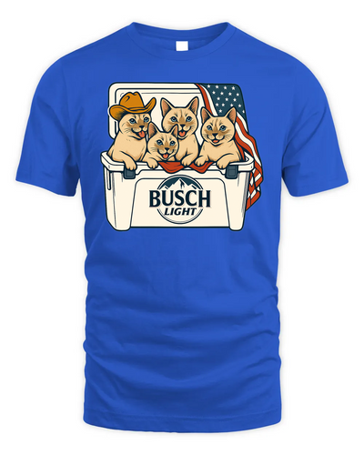 Burmese Patriotic 4Th Of July Funny Beer Cat Cooler