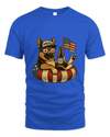 German Shepherd Dog Patriotic Dog Shirt Funny 4Th Of July Floatie Design For Summer Beer Shirt, America Pool Party Shirt, Usa Flag Dog