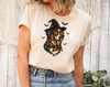 Retro Spooky Australian Shepherd Dog Shirt, Vintage Halloween Gothic Pumpkin Dog Shirt, Dog Lover Gift