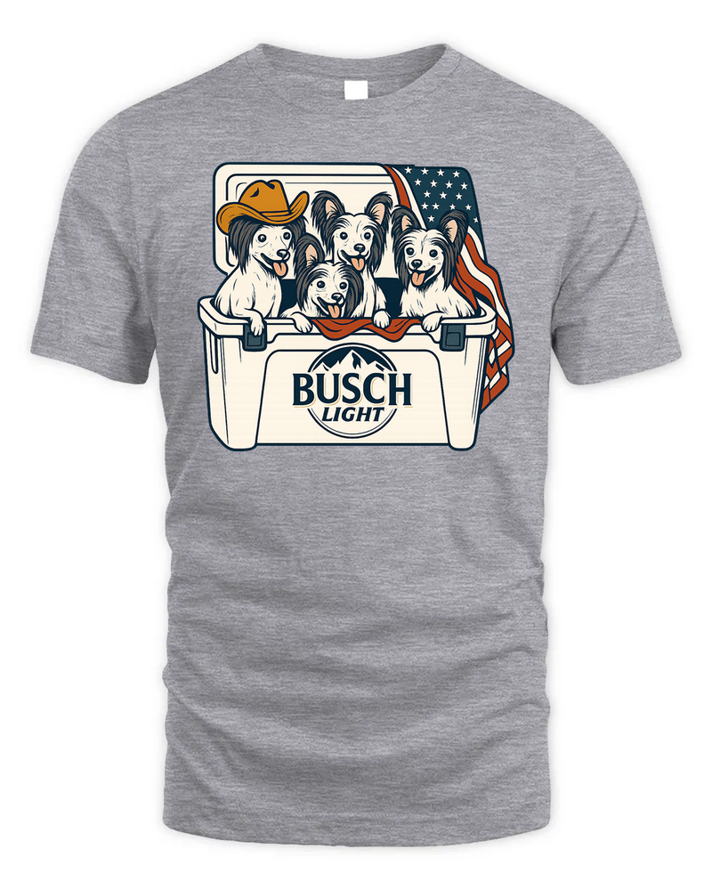 Chinese Crested Patriotic 4Th Of July Funny Beer Dog Cooler