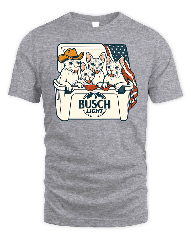 Sphynx Patriotic 4Th Of July Funny Beer Cat Cooler