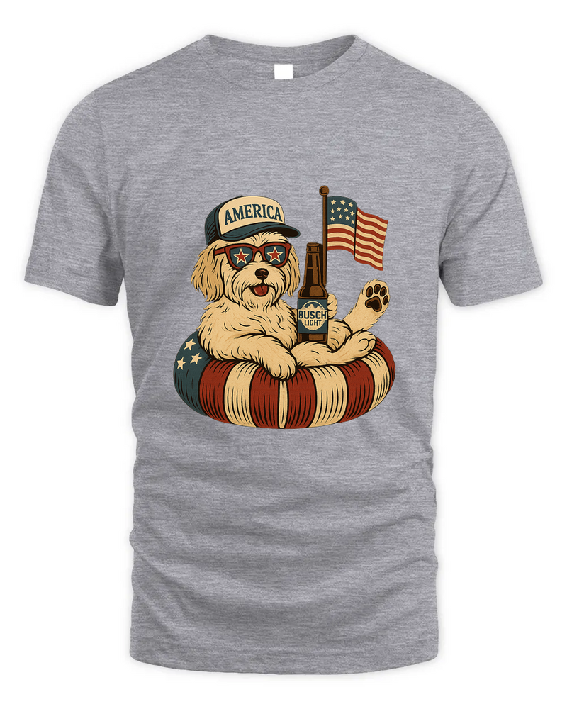 Havanese Patriotic Dog Shirt Funny 4Th Of July Floatie Design For Summer Beer Shirt, America Pool Party Shirt, Usa Flag Dog