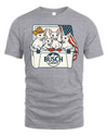 Cornish Rex Cat Patriotic 4Th Of July Funny Beer Cat Cooler