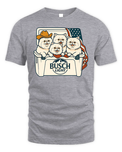 Persian Patriotic 4Th Of July Funny Beer Cat Cooler